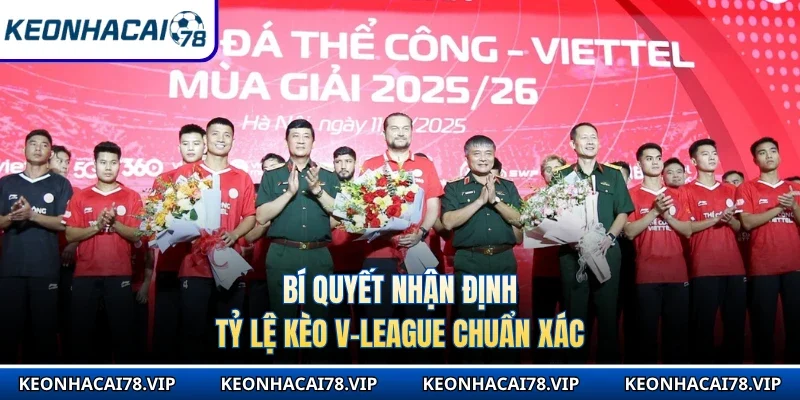 Bí quyết nhận định tỷ lệ kèo V-League chuẩn xác