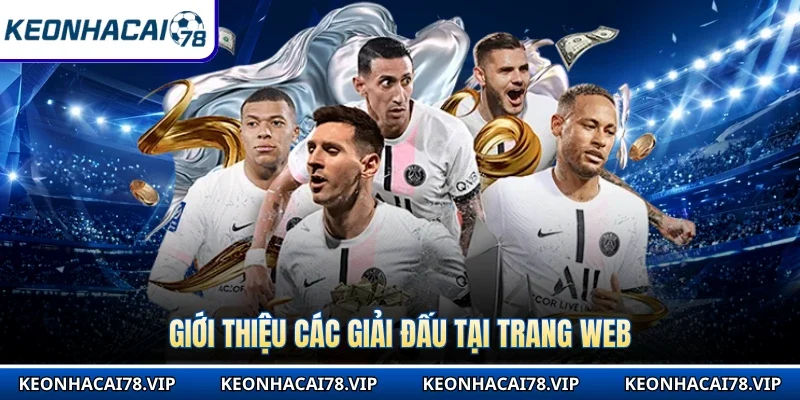 Giới thiệu các giải đấu tại trang web